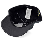 Oakley Bark Embossed Hat Pitch Black/Flame Red
