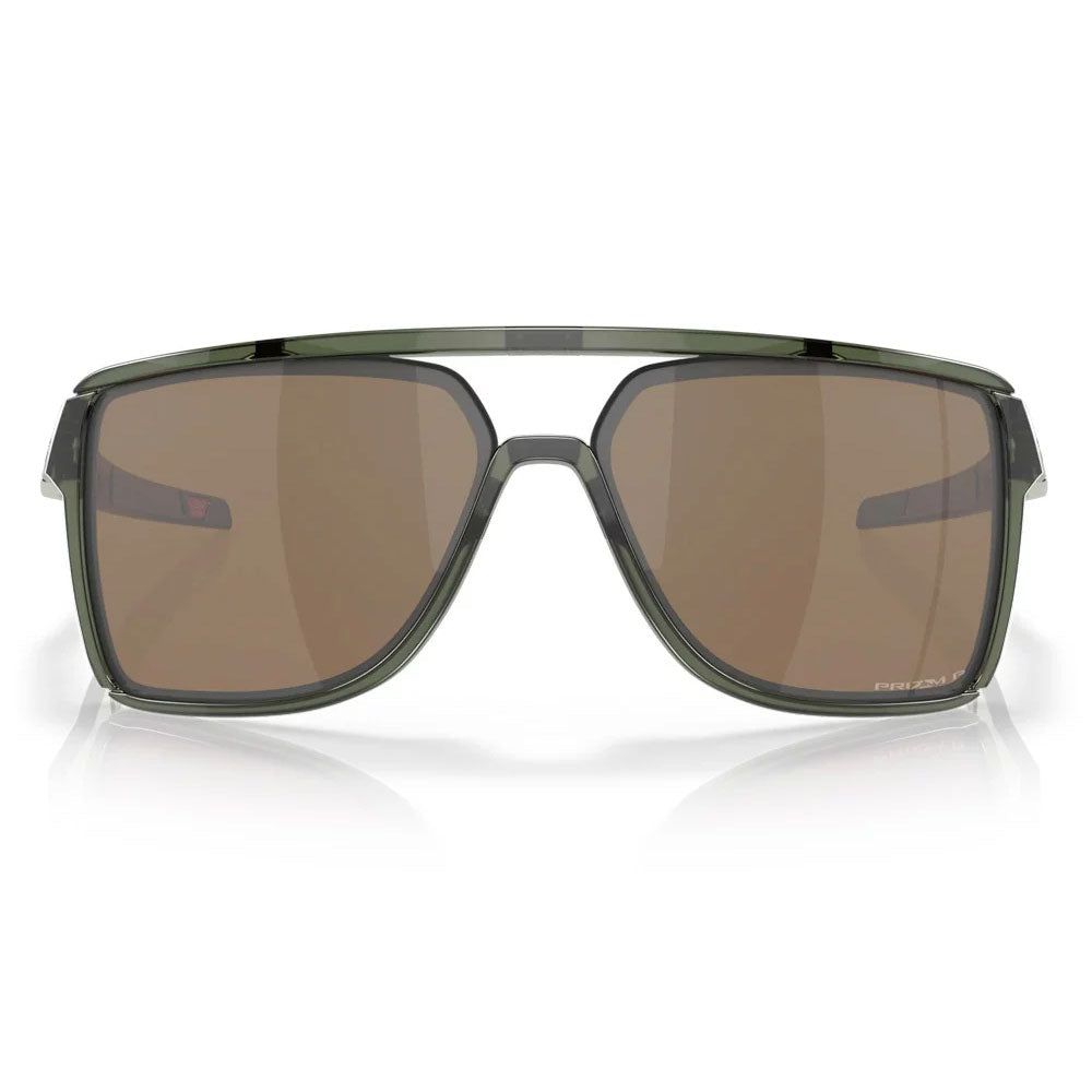 Oakley Castel Sunglasses Olive Ink Prizm Sapphire Tungsten Polar