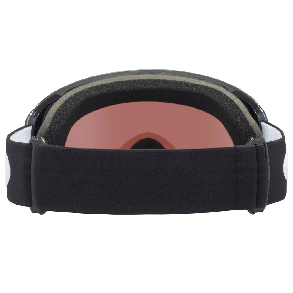 Oakley Flight Deck M Matte Black Prizm Rose Gold Lens Snow Goggle