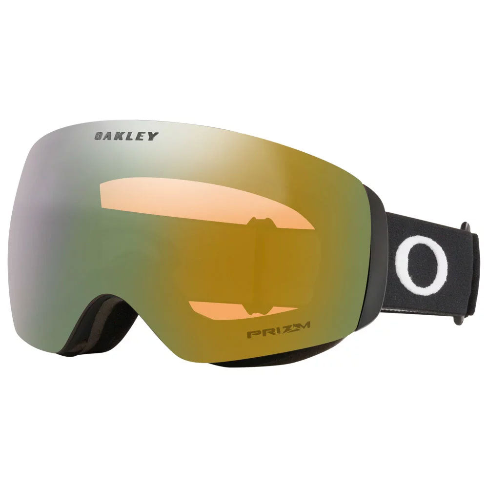 Oakley Flight Deck M Snow Goggles Matte Black Prizm Sage Gold
