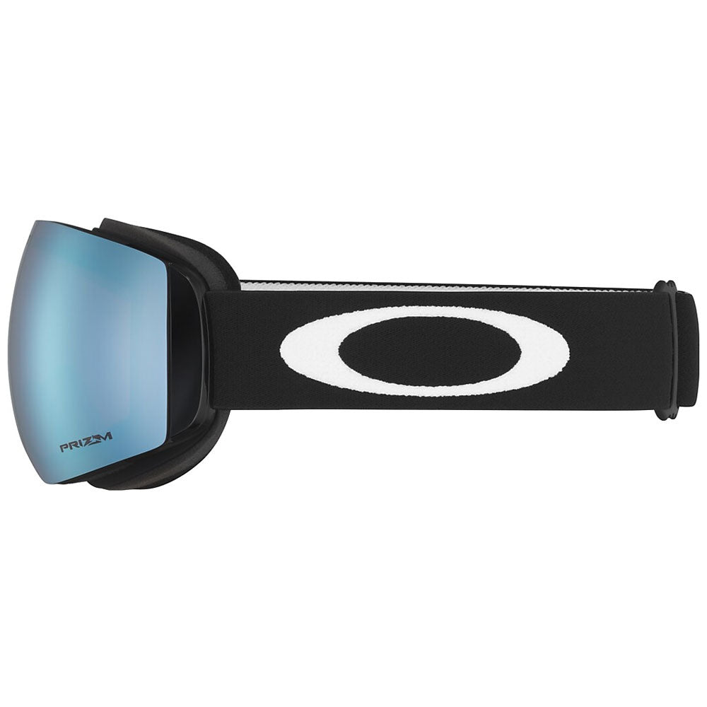Oakley Flight Deck M Snow Goggles Matte Black Prizm Saph Iridium
