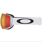 Oakley Flight Deck M Snow Goggles Matte White Prizm Torch Iridium
