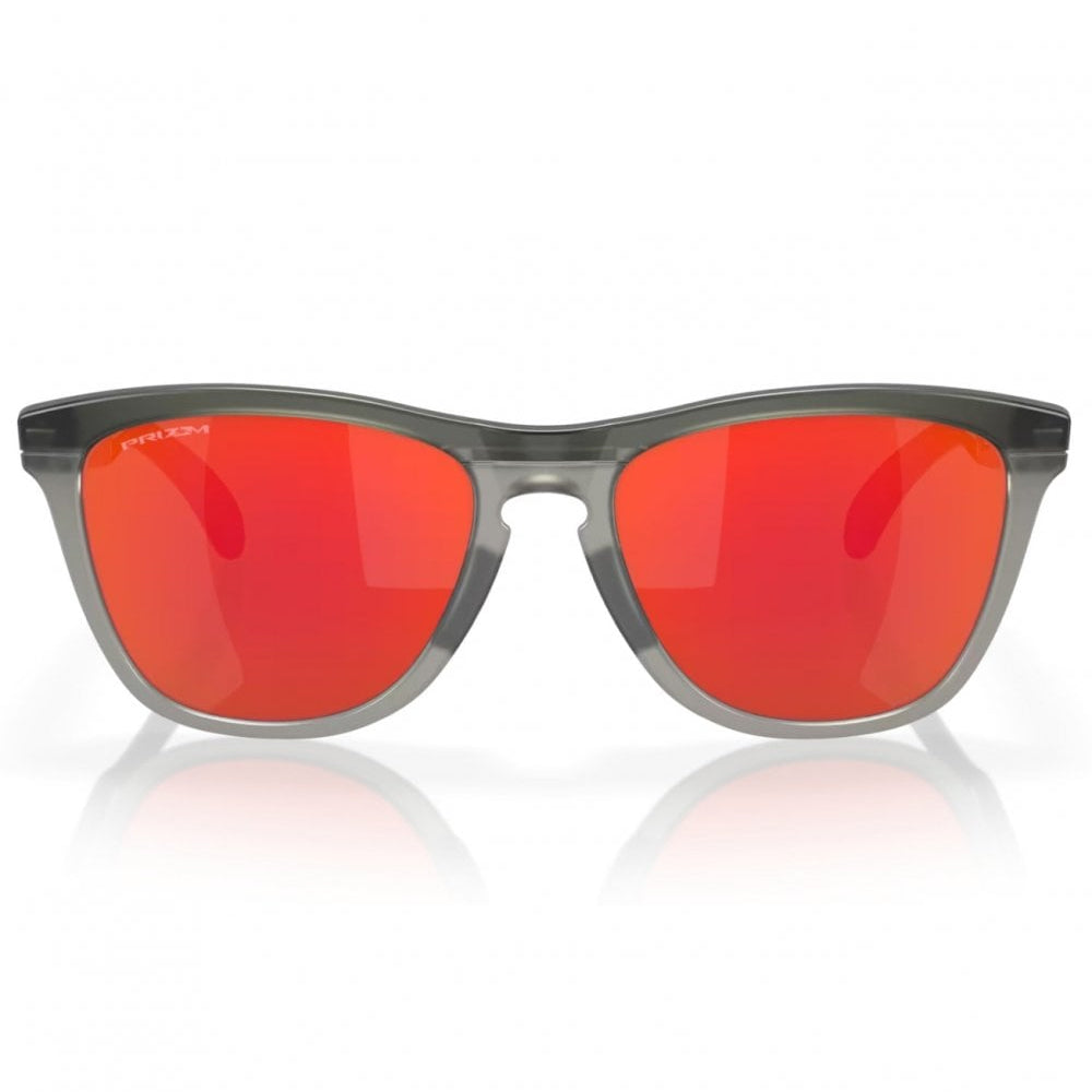 Oakley Frogskins Range Glasses - Grey Smoke With Prizm Ruby Lens