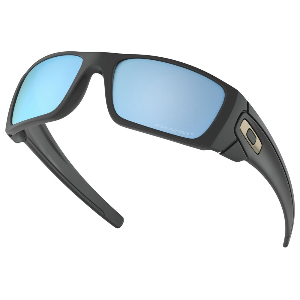 Oakley Fuel Cell Sunglasses Matte Black Prizm Deep Blue Polarized