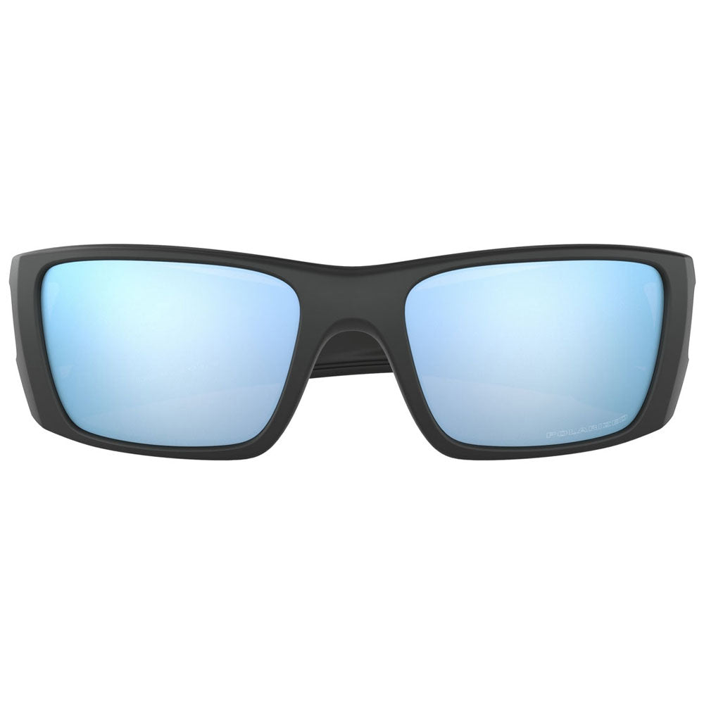 Oakley Fuel Cell Sunglasses Matte Black Prizm Deep Blue Polarized