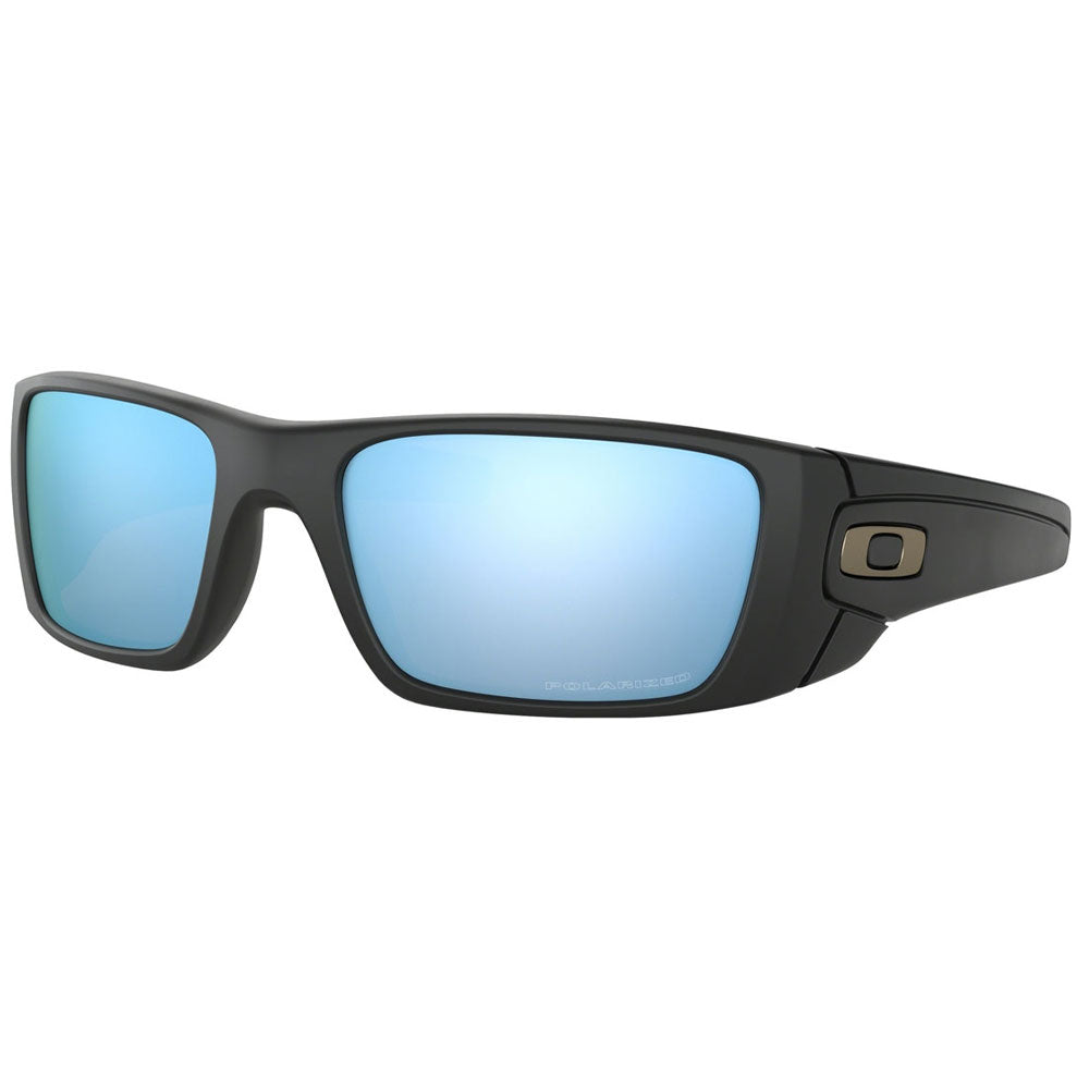 Oakley Fuel Cell Sunglasses Matte Black Prizm Deep Blue Polarized