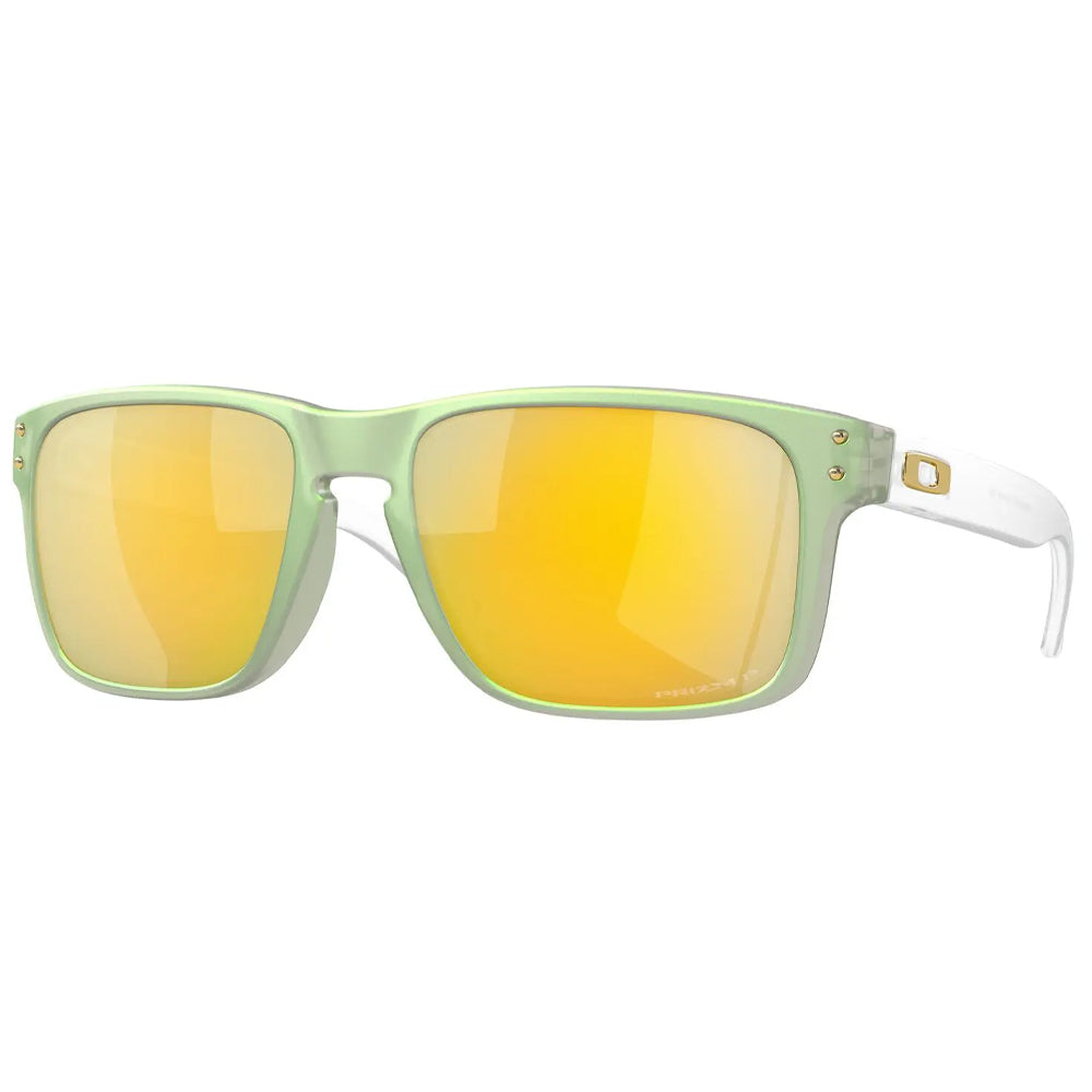 Oakley Holbrook Dark Jade Opaline With Prizm 24k Polar Lens