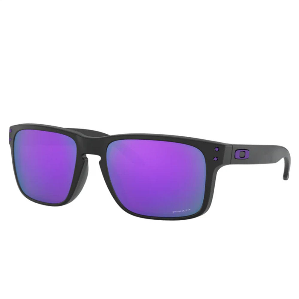 Oakley Holbrook Matte Black With Prizm Violet Lens