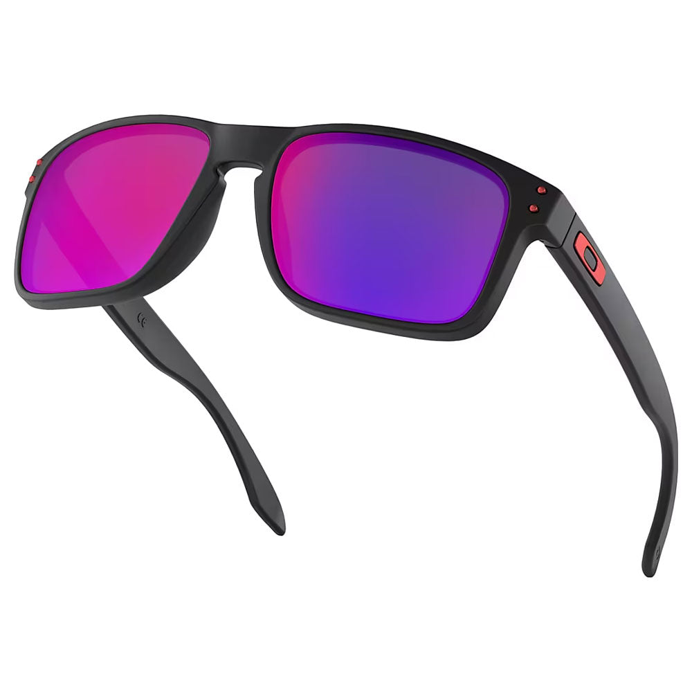 Oakley Holbrook Matte Black with Positive Red Iridium Lens