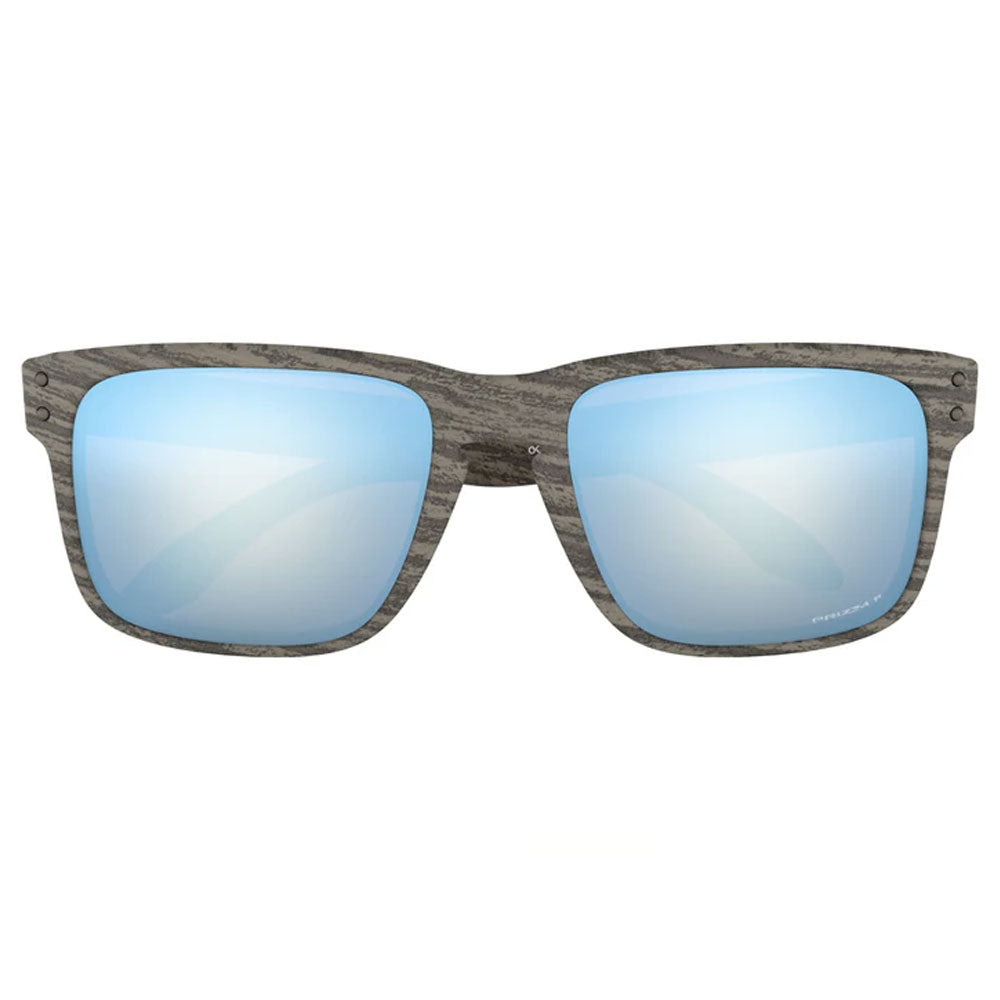 Oakley Holbrook Small Woodgrain Prizm Deep Water Polarized