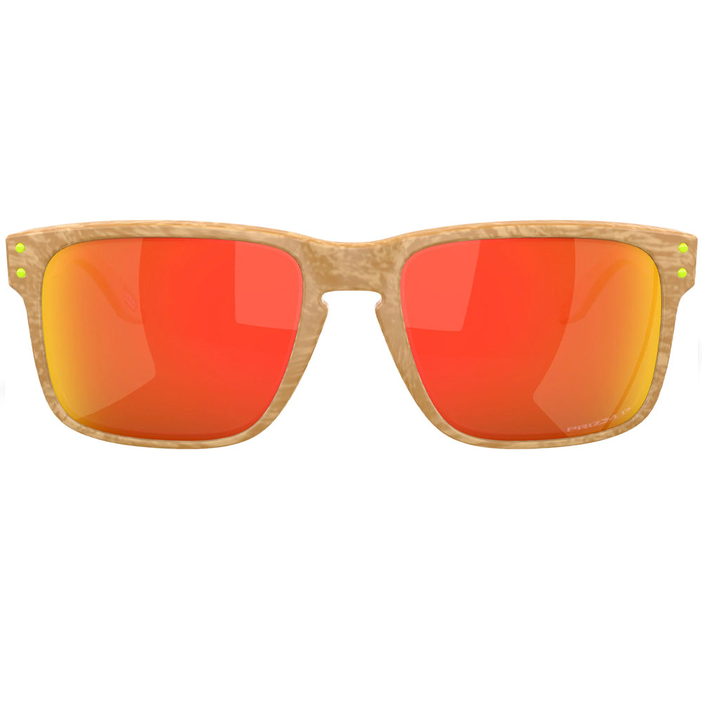 Oakley Holbrook Sunglasses - Stone With Prizm Ruby Polar Lens