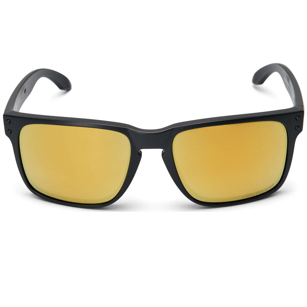 Oakley Holbrook XL Matt Black Prizm 24K Polarised Gold Lens