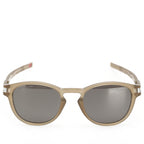Oakley Latch Sunglasses - Matte Sepia With Prizm Black Polar Lens