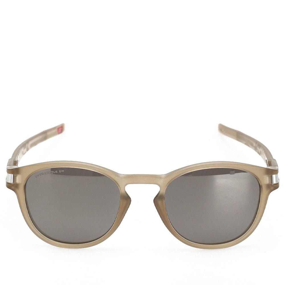 Oakley Latch Sunglasses - Matte Sepia With Prizm Black Polar Lens