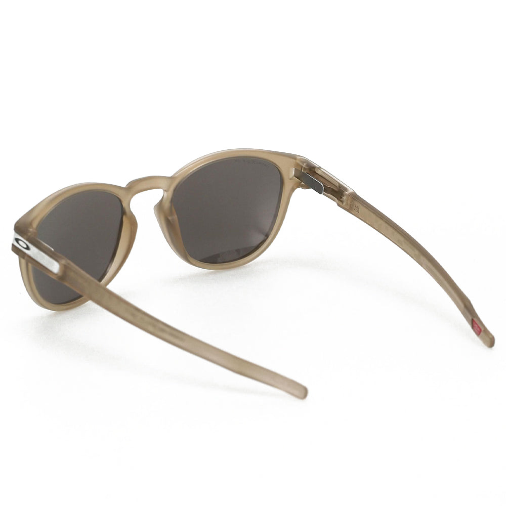 Oakley Latch Sunglasses - Matte Sepia With Prizm Black Polar Lens