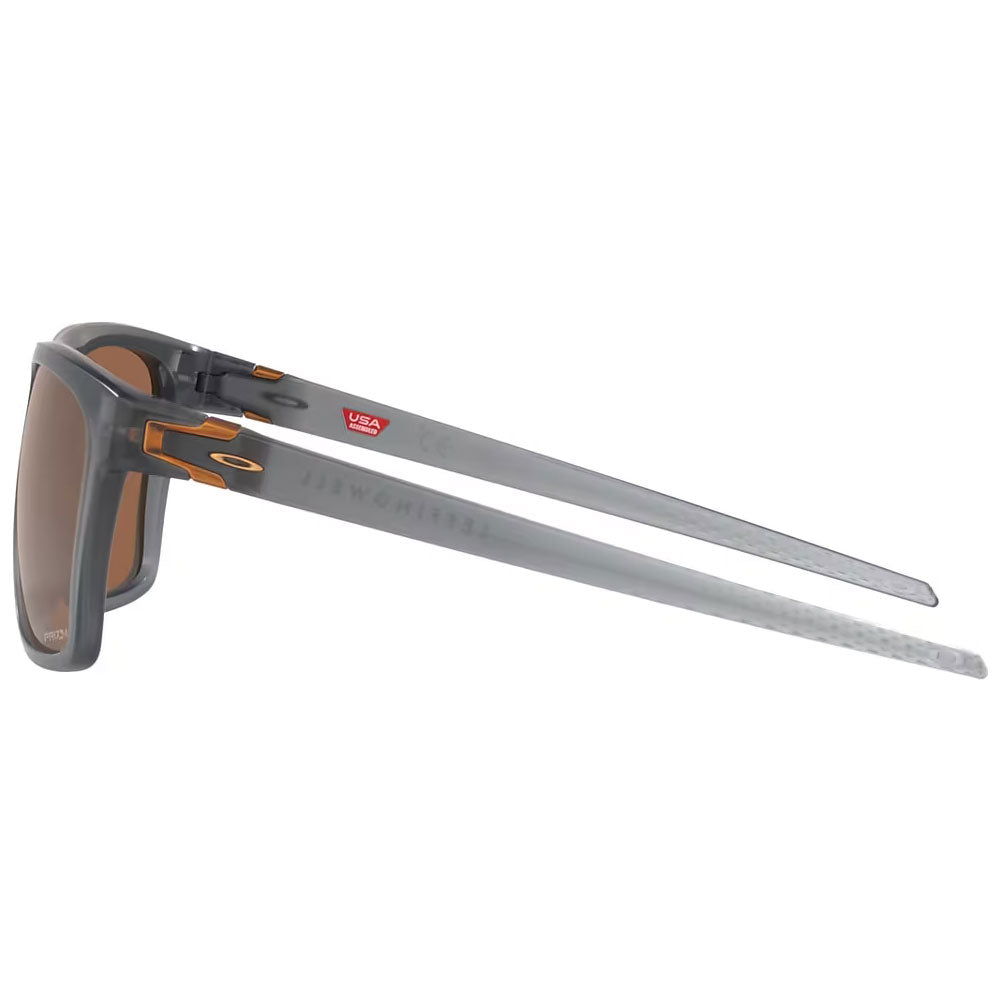 Oakley Leffingwell Matt Grey Smoke Prizm Tungsten