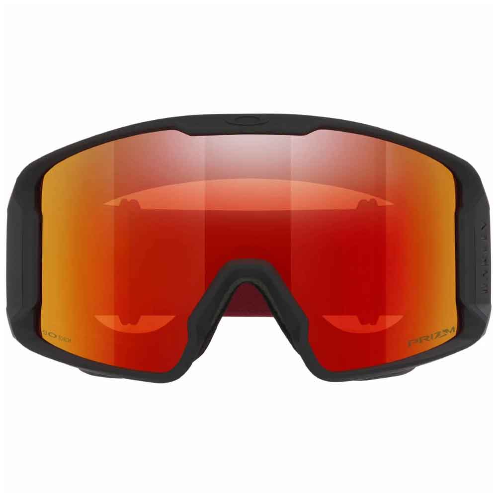 Oakley Line Miner L Black Iron Red B1-B Prizm Torch Snow Goggle