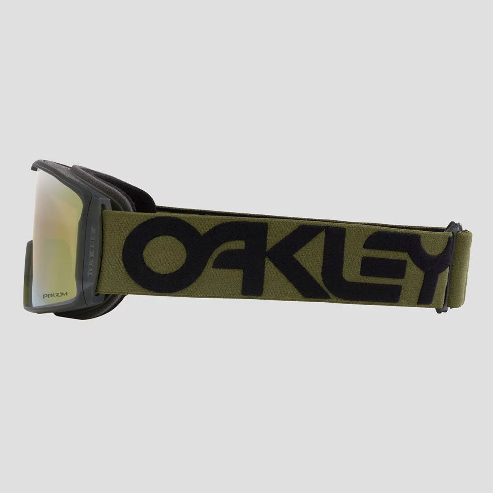 Oakley Line Miner L Goggles Matte Dark Brush Prizm Sage Iridium