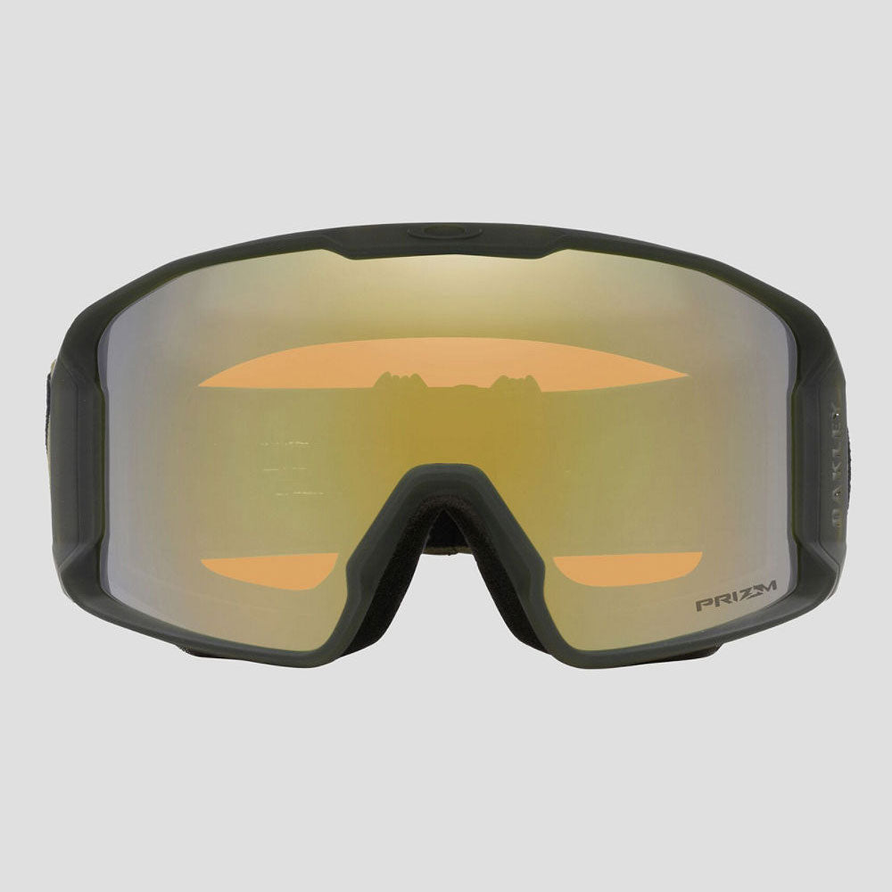 Oakley Line Miner L Goggles Matte Dark Brush Prizm Sage Iridium