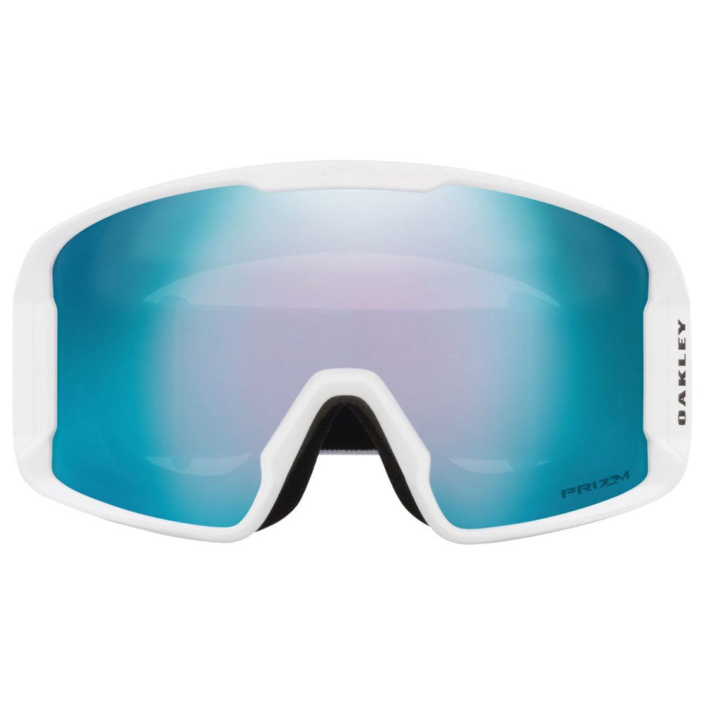Oakley Line Miner M Snow Goggle Matte White with Sapphire Lens