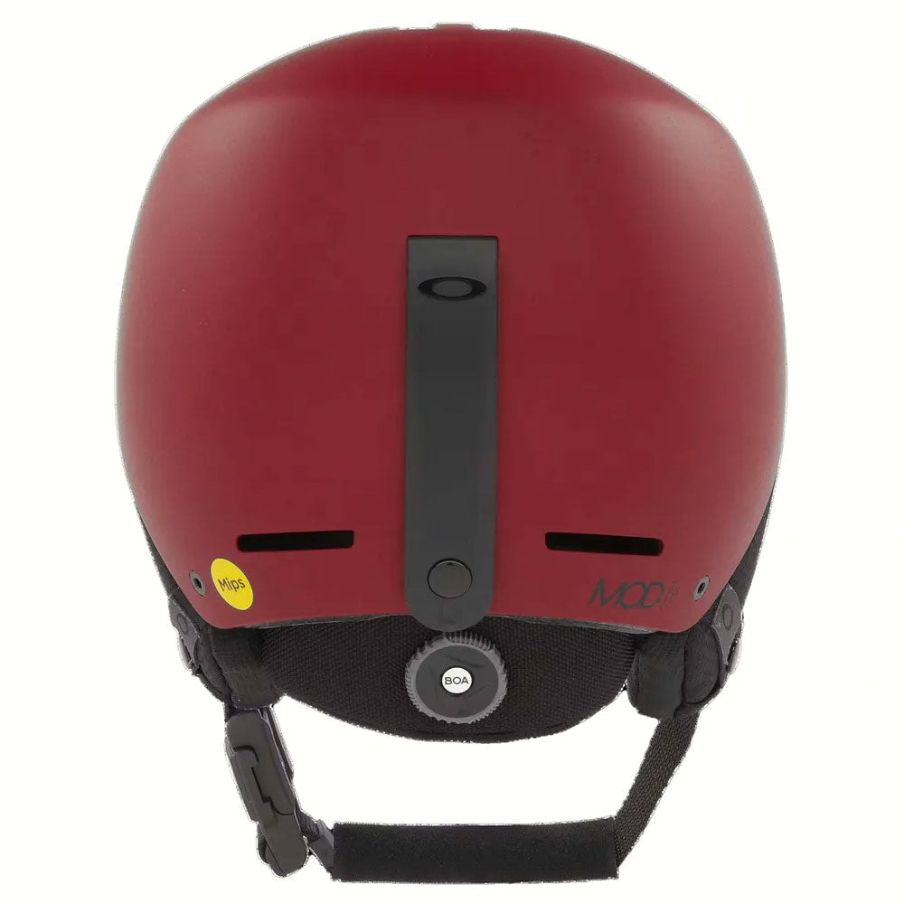Oakley MOD1 PRO Matte Iron Red Snow Helmet