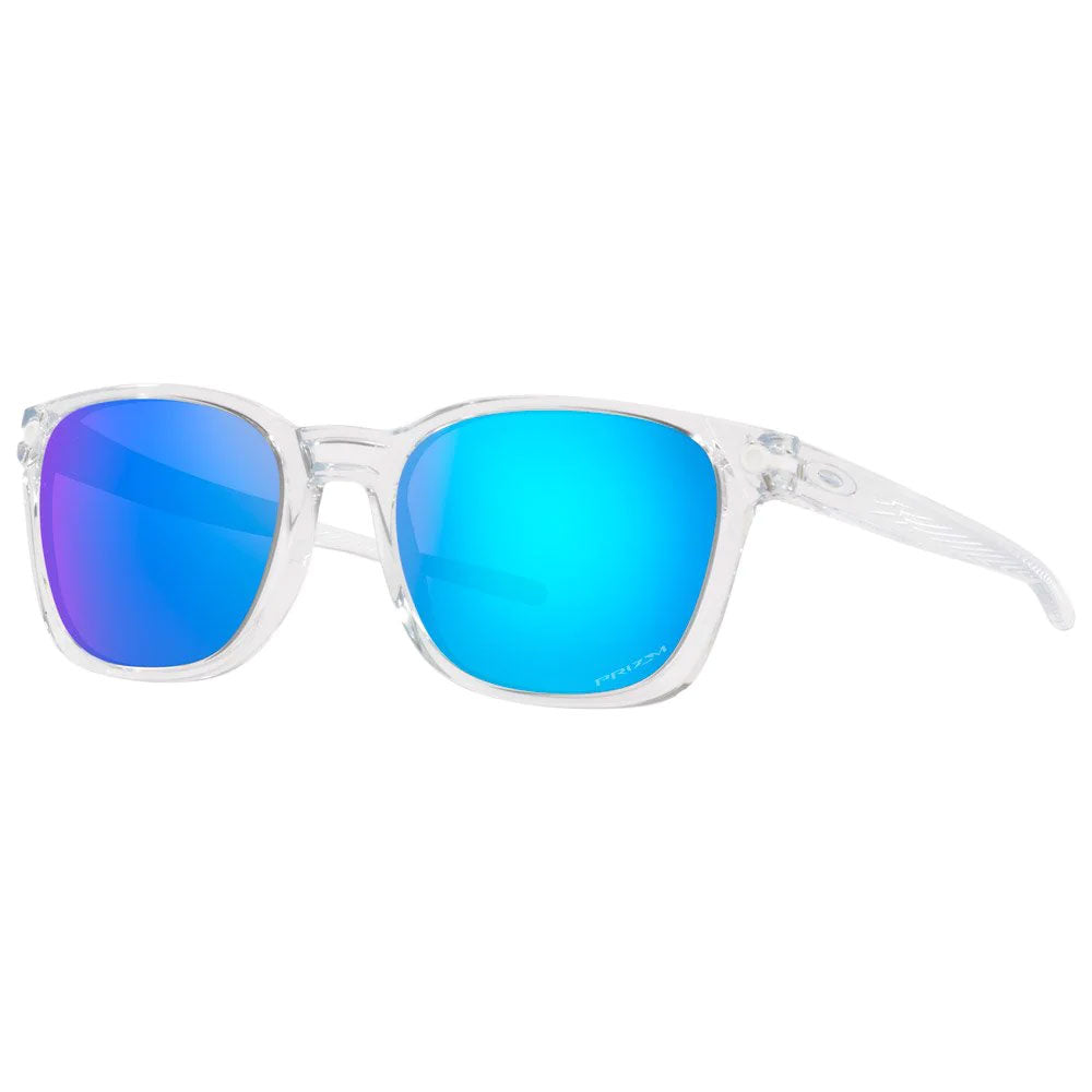 Oakley Ojector Polished Clear With Prizm Sapphire Lens