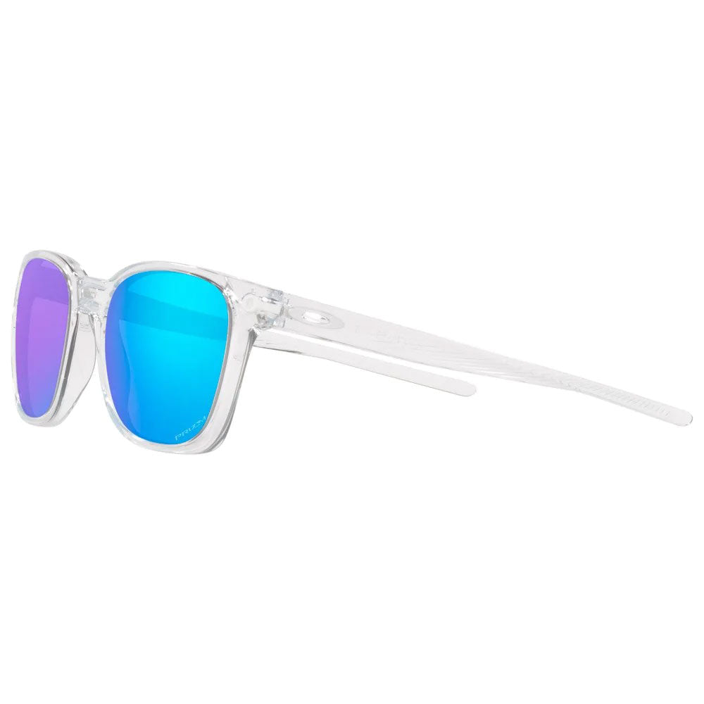 Oakley Ojector Polished Clear With Prizm Sapphire Lens