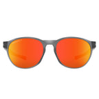 Oakley Reedmace Sunglasses - Matt Grey With Prizm Ruby Polar Lens