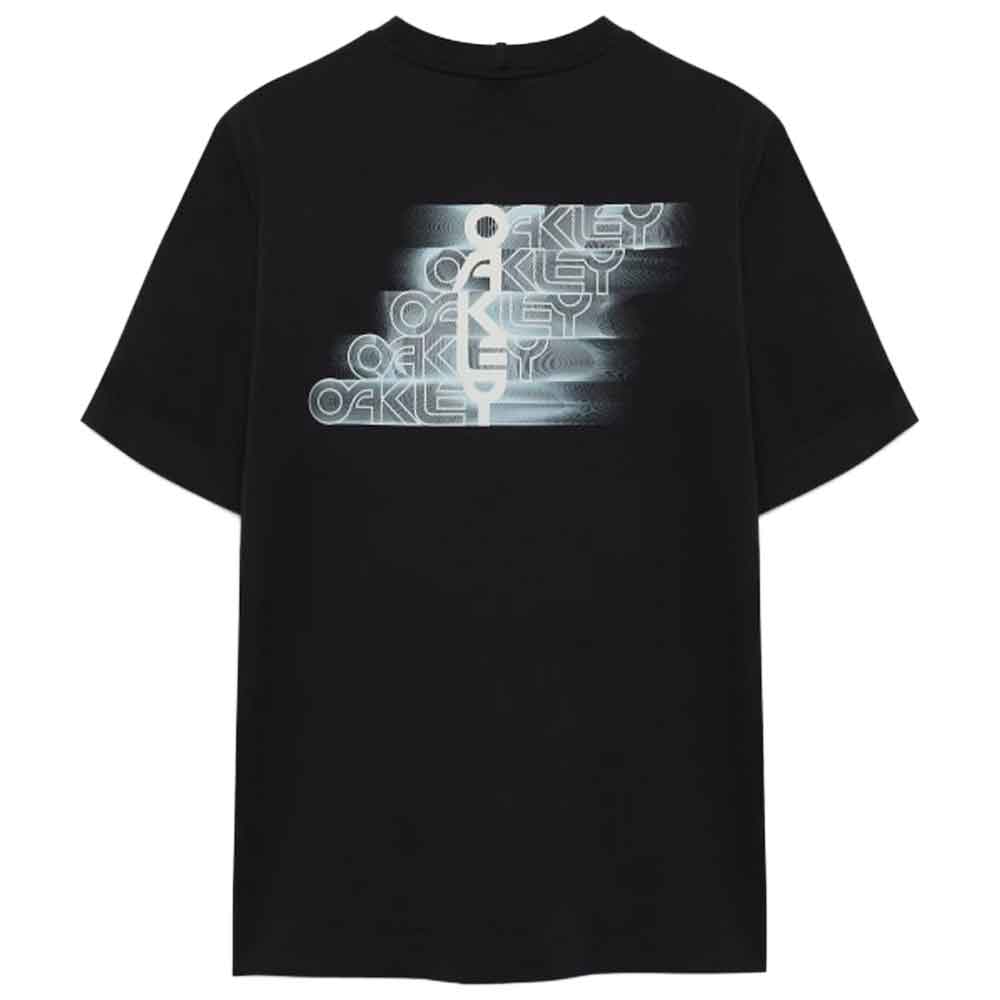 Oakley Stacked Flow Tee Pitch Black