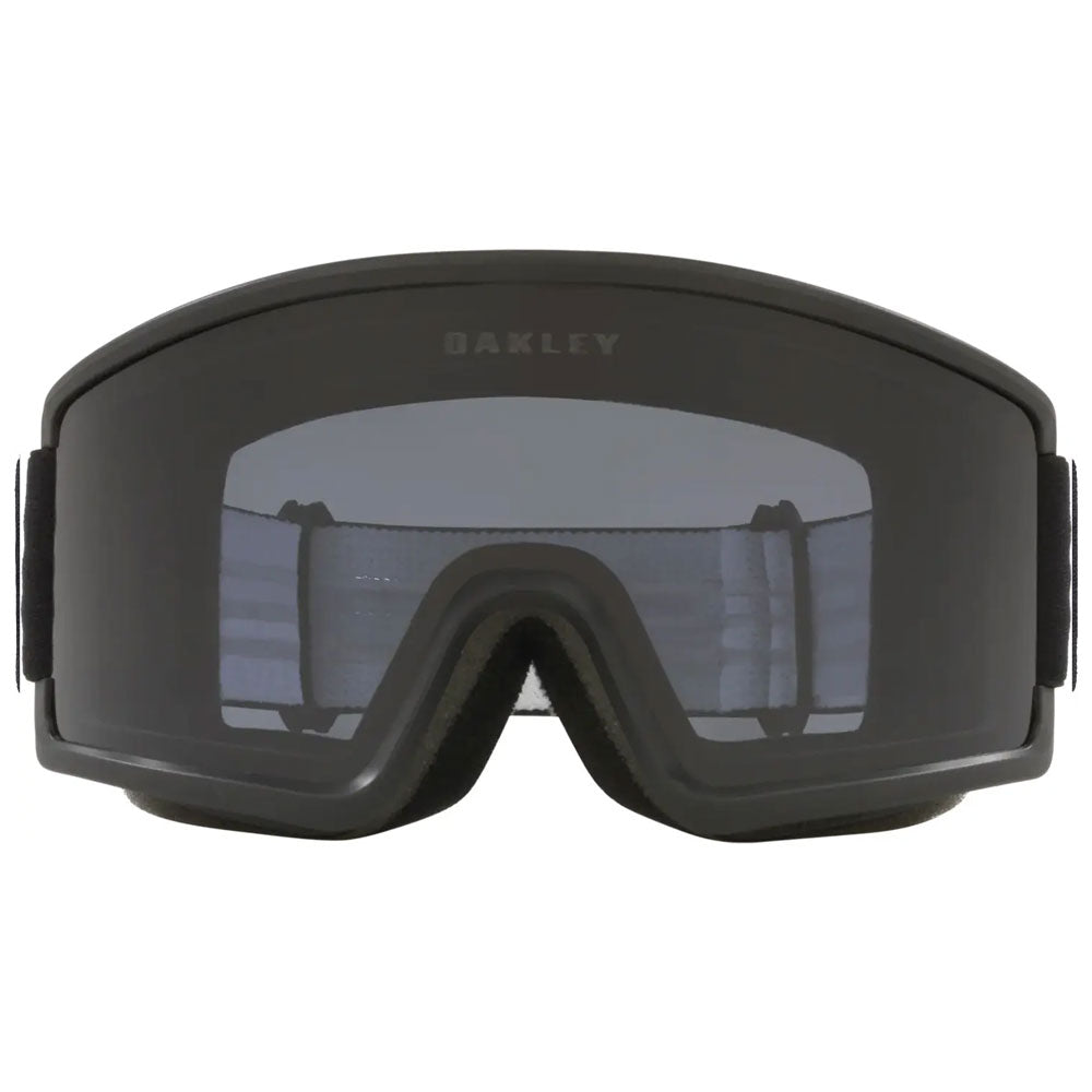 Oakley Target Line L Snow Goggles - Black With Dark Grey Lens