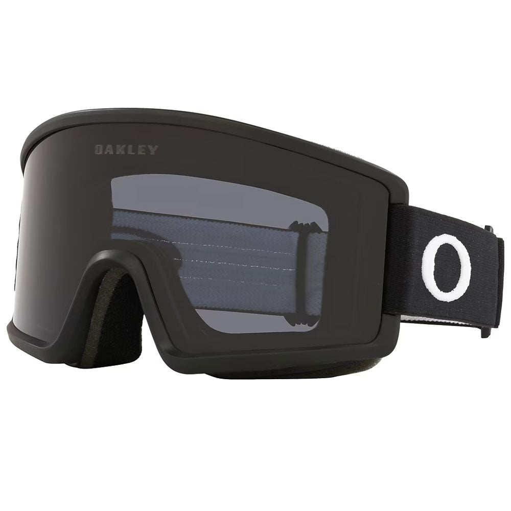 Oakley Target Line L Snow Goggles - Black With Dark Grey Lens