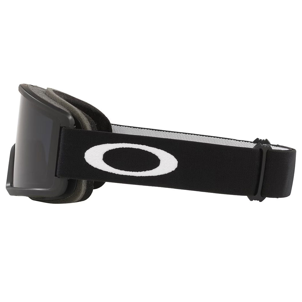 Oakley Target Line L Snow Goggles - Black With Dark Grey Lens