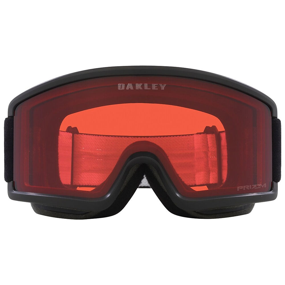 Oakley Target Line L Snow Goggles Matte Black Prizm Rose