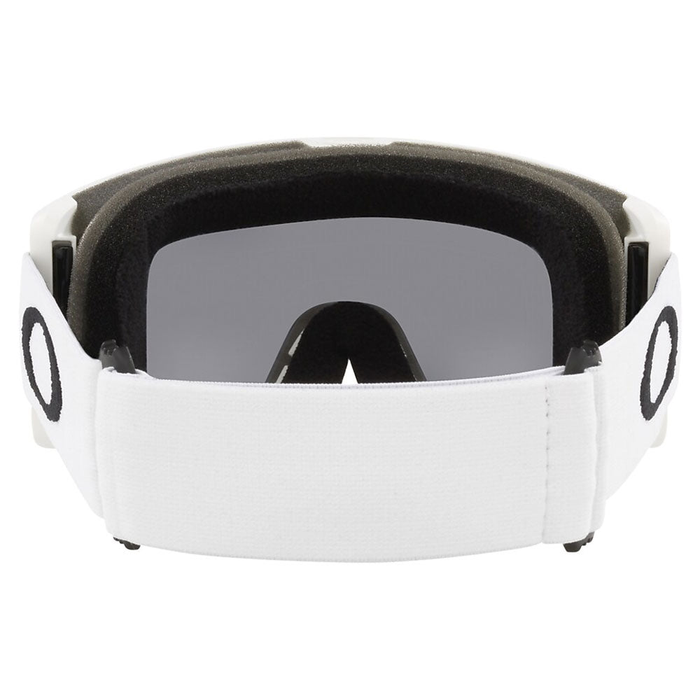 Oakley Target Line M Snow Goggles Matte White Prizm Dark Grey