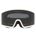 Oakley Target Line L Snow Goggles Matte White Prizm Dark Grey