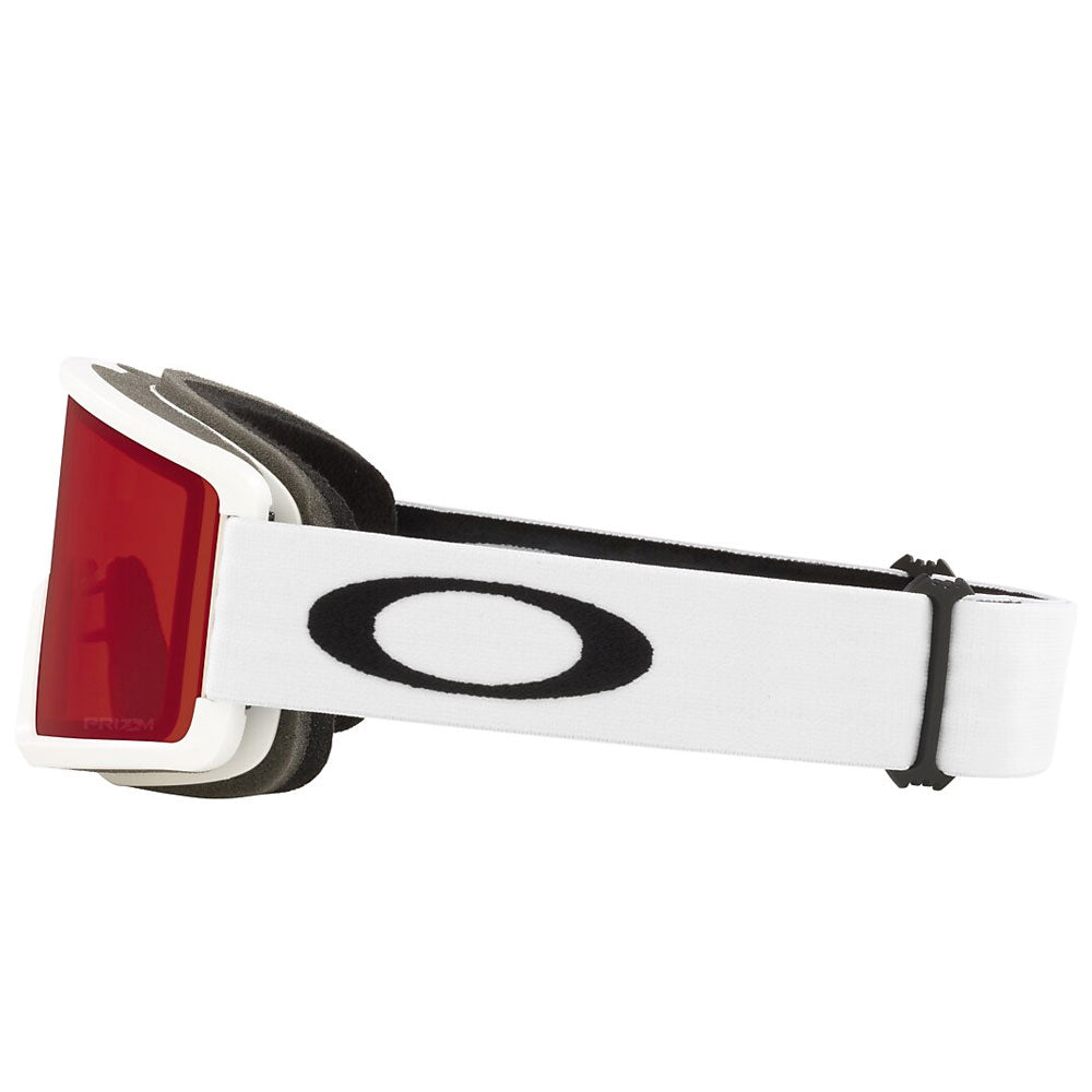 Oakley Target Line L Snow Goggles Matte White Prizm Rose