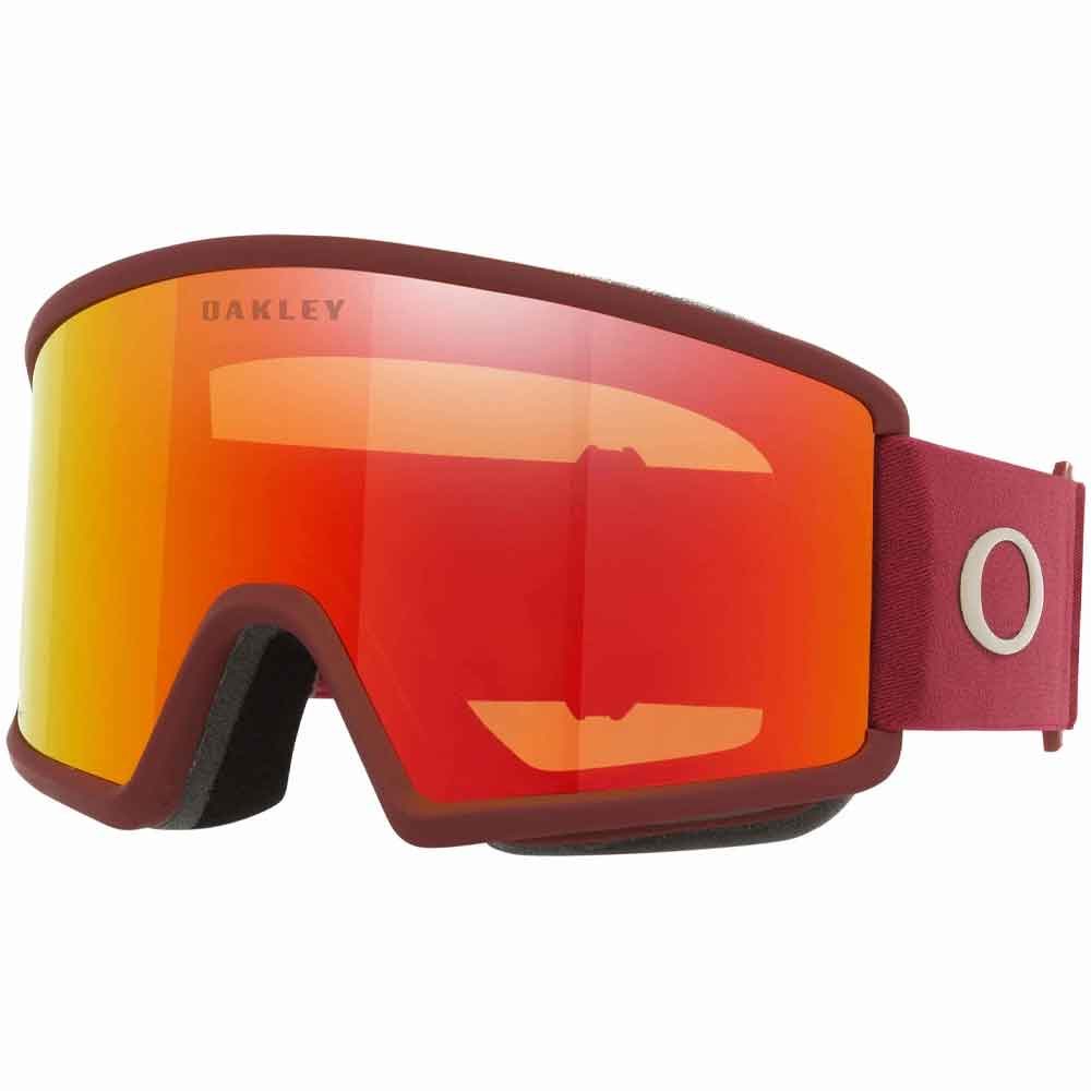 Oakley Target Line M Iron Red Fire Iridium Snow Goggle