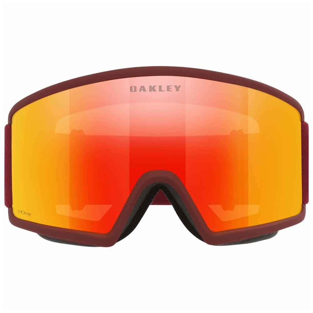 Oakley Target Line M Iron Red Fire Iridium Snow Goggle