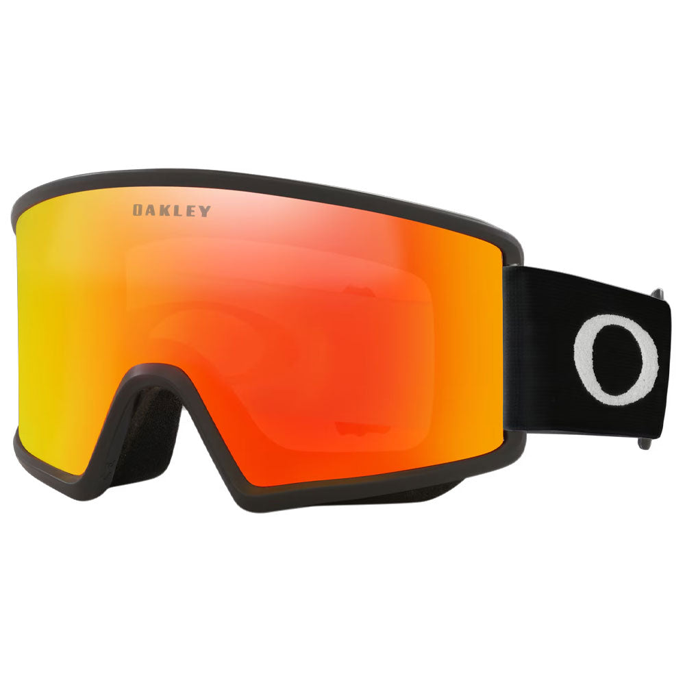 Oakley Target Line M Snow Goggles - Matt Black Fire Iridium Lens