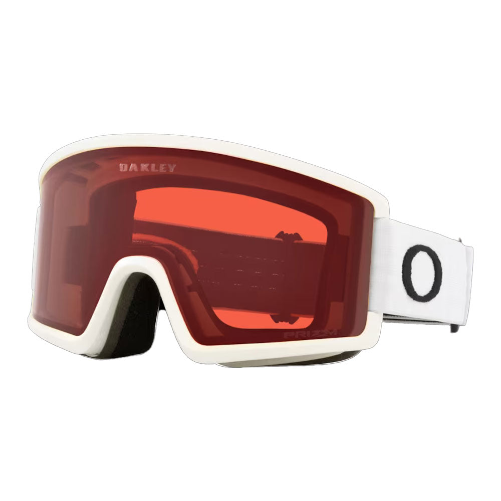 Oakley Target Line M Snow Goggles Matte White Prizm Rose