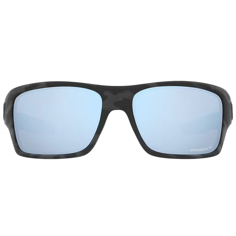 Oakley Turbine Matte Black Camo With Prizm Deep Water Polar Lens