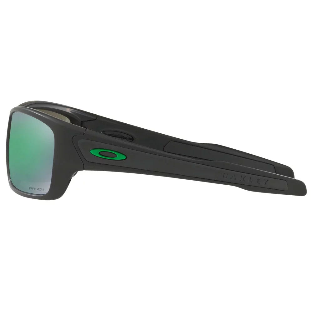 Oakley Turbine Matte Black Prizm Jade Polarized.
