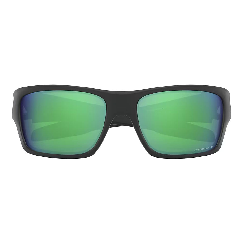 Oakley Turbine Matte Black Prizm Jade Polarized.
