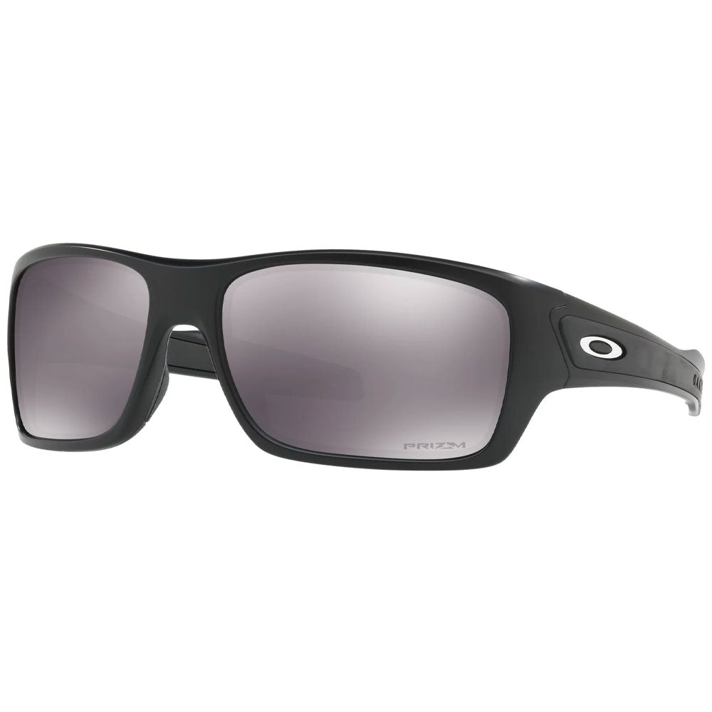 Oakley Turbine Matte Black With Prizm Black Iridium Lens