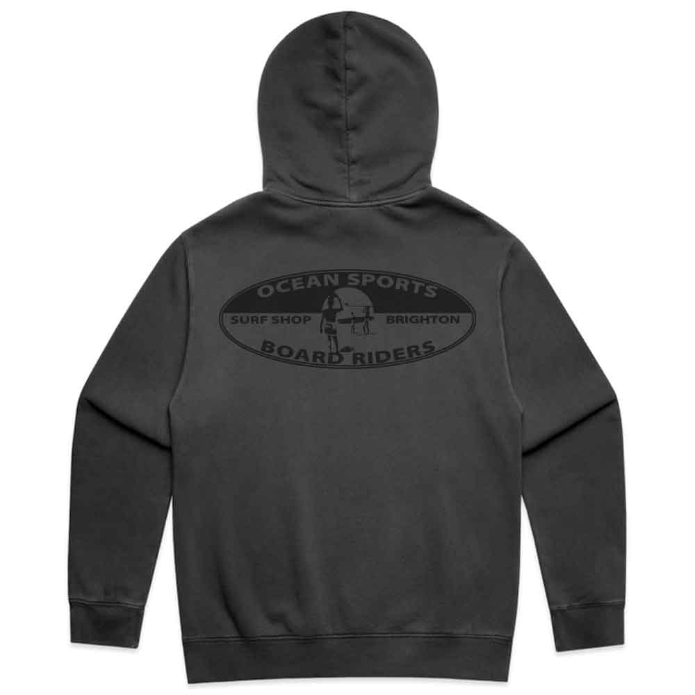 Ocean Sports Board Riders Blackout Heavy Hooded Sweat