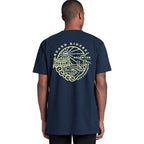 Ocean Sports Board Riders Locals T Shirt Navy