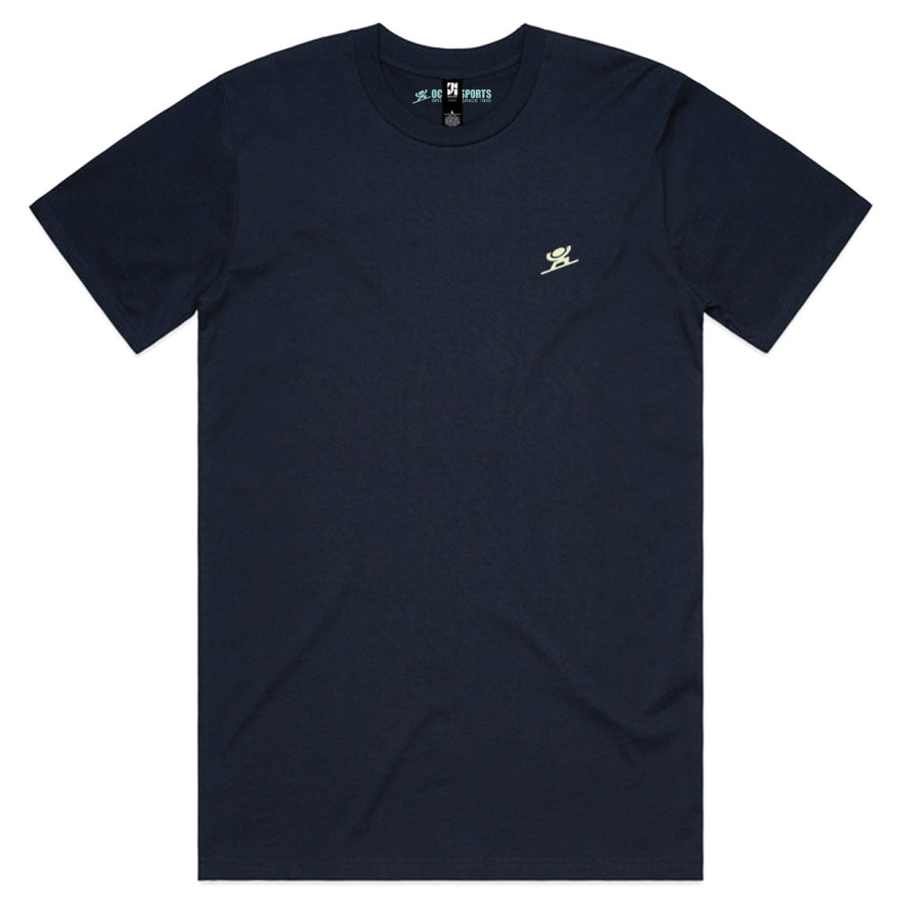 Ocean Sports Board Riders Locals T Shirt Navy