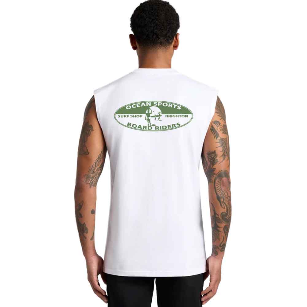 Ocean Sports Board Riders Oval Tank White