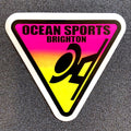 Ocean Sports Brighton Tri Logo Sticker