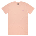 Ocean Sports Board Riders Tonal Tee Pale Pink